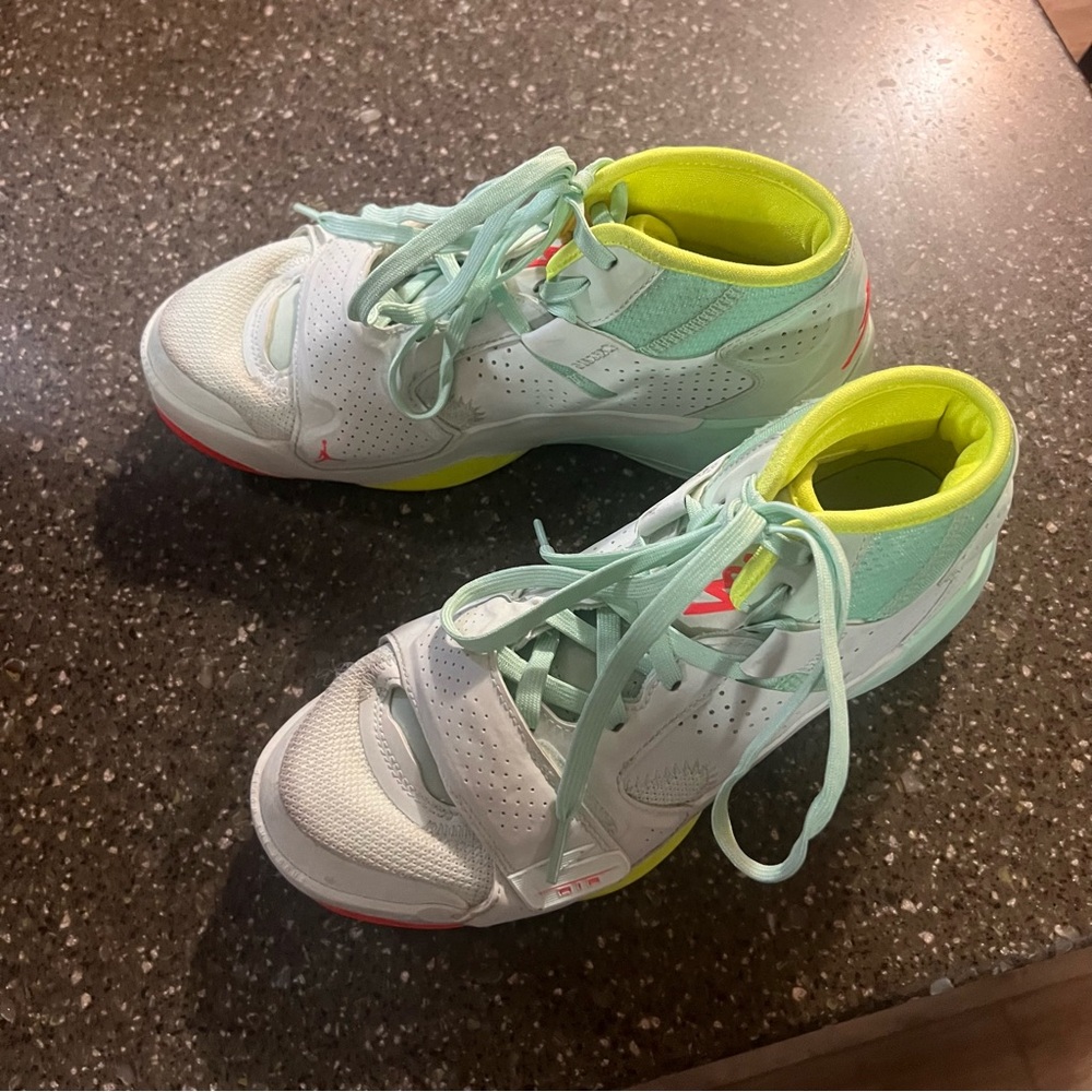 Nike Air Jordan Zion 2 GS Spring Hoops Sneakers Shoes EU 40 Athletic Sporty - Picture 10 of 14